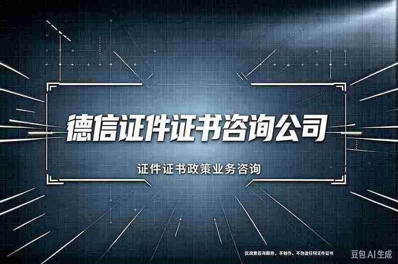 德信证件工艺师在工作台进行证件证书制作与细节校核